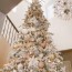 elegant white and gold christmas tree