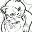 kitten love coloring pages kitten