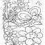 spring coloring pages free printables