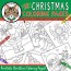 christmas coloring pages for preschool