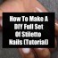 stiletto nails tutorial