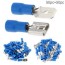 buy 100pcs blue female male insulated