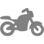 gray motorcycle icon free gray