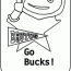 free brutus buckeye coloring pages