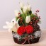 elegant christmas flower arrangement