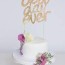 beautiful diy wedding cake toppers
