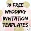 diy wedding invitations our favorite
