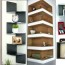 diy corner shelves designs