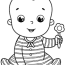 cute baby boy coloring pages baby