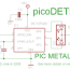 picdetector metal detector circuit
