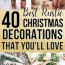 40 best rustic christmas decor ideas