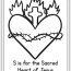 catholic coloring pages for a z set