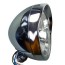 motorcycle headlight 6 1 2 chrome with
