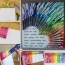 how to diy melted crayon canvas art