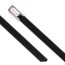 plastic coated steel cable tie