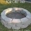 how to build a diy fire pit for only