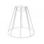 buy lampshade frame round conical