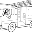 fire truck coloring pages