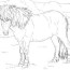icelandic horse coloring page free