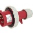 jce 16 amp 5 pin red trailing plug 240v