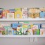 diy wall mounted kid s bookshelves