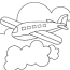 airplane coloring pages for kids 110