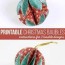 easy to make christmas ornaments
