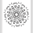 70 geometric coloring pages to print