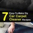 7 easy to make diy car carpet cleaner