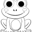 frogs kids coloring pages