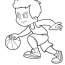 free printable basketball coloring