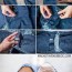 diy distressed ripped jeans tutorial
