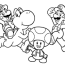 characters from mario coloring pages