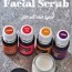 essential oil facial scrub an age old