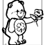lucky care bear coloring pages clip