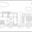 best fire truck coloring pages kids
