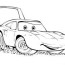 free printable cars colouring pages