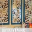 diy easy fabric wall art the pickled