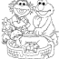 coloring pages elmo sesame street