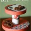 diy tutorial clever dessert cake stand