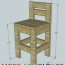 build a chunky bar stool