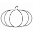 pumpkin coloring page for kids