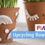 upcycling diy flower pot staedtler