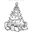 christmas tree coloring page 01 free