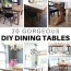 20 gorgeous diy dining table ideas and