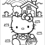 hello kitty coloring pages free for kids
