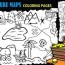 treasure map adventure coloring pages
