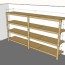 best diy garage shelves attached to