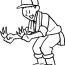 farmer coloring page for kids free