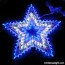 led light star christmas lighting for